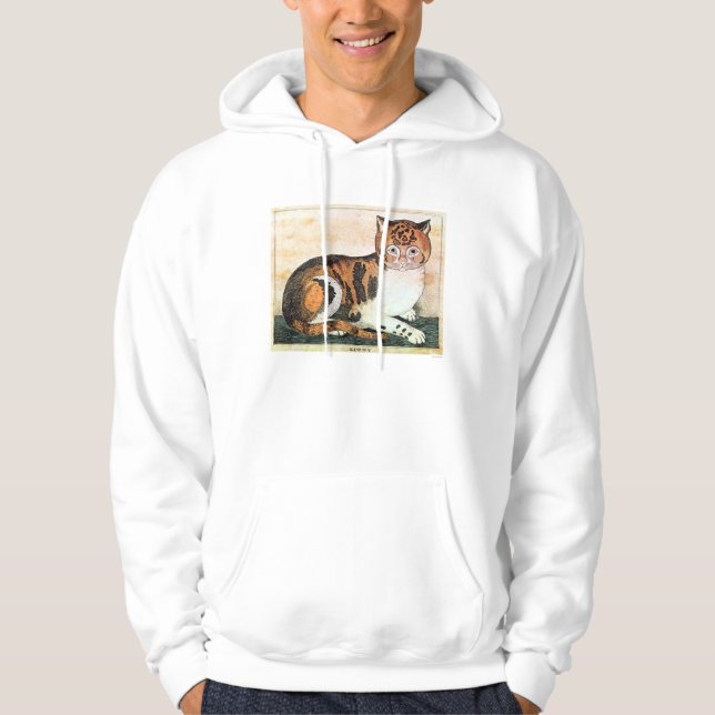 Sudadera Arte popular: Gato (Anverso)