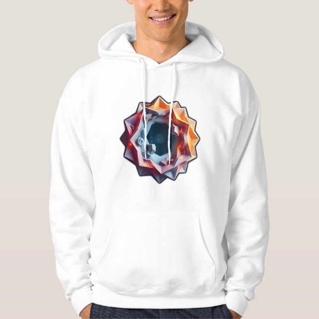 Sudadera Arte Resumen audaz y moderno (Anverso)