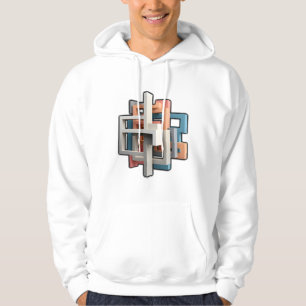 Sudadera Arte Resumen audaz y moderno
