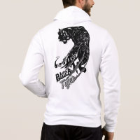 Arte vector de tigres negros con texto de tigre ne