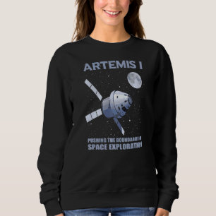 Sudadera Artemis 1 Luna y Mamáes Base De La Luna De Explora