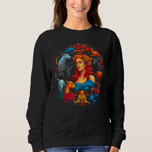 Sudadera Artemis Greek Goddess (Anverso)