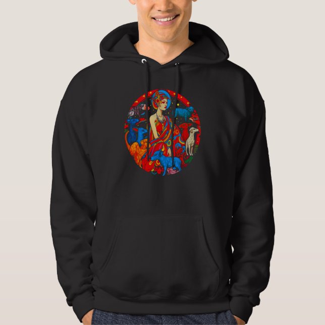 Sudadera Artemis Greek Mythology (Anverso)