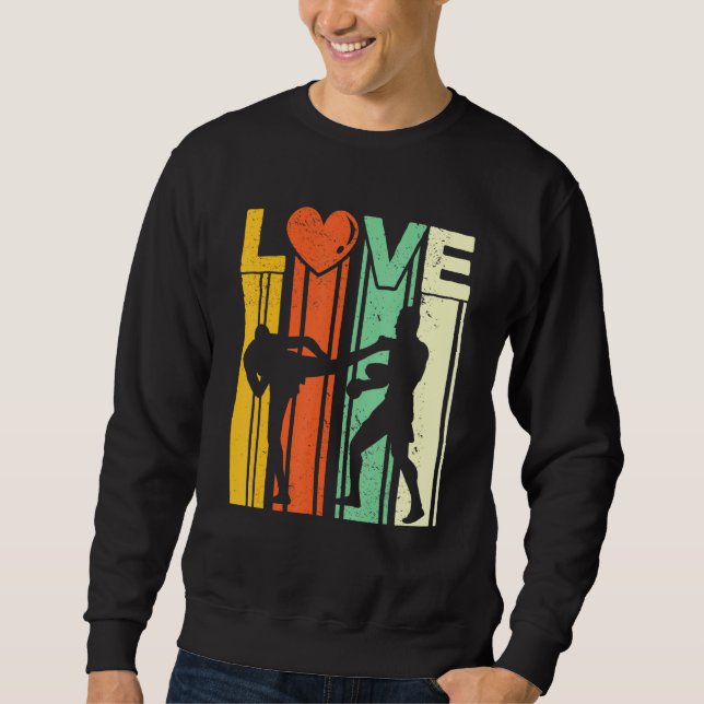 Sudadera Artes marciales de boxeo en marchito muay tailandé (Anverso)