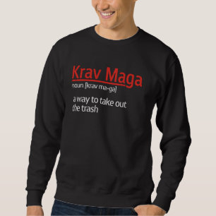 Sudadera Artes marciales de Krav Maga cerca combate defensa
