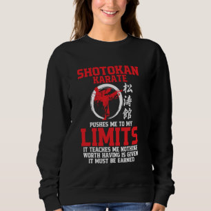 Sudadera Artes marciales de Shotokan Karate me enseñan Shot