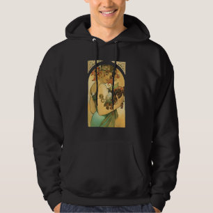 Sudadera Artes Nouveau de la fruta del ~ de Alfonso Mucha