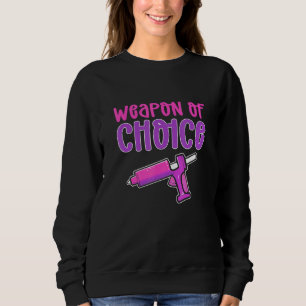 Sudadera Artesanos Arma De Gluo De Elección
