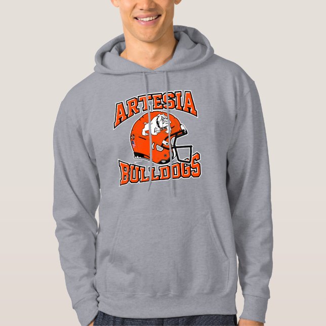 Sudadera Artesia Bulldogs Heritage (Anverso)