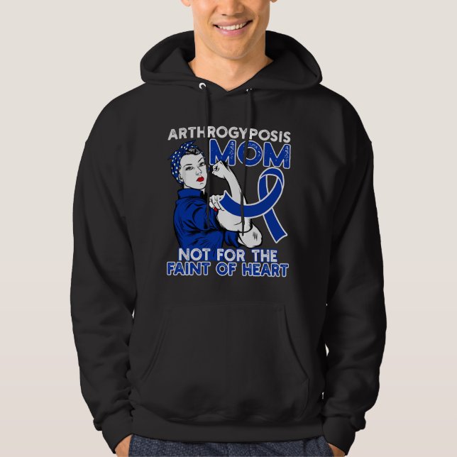 Sudadera Arthrogryposis Mom For A Warrior Survivor Awarenes (Anverso)