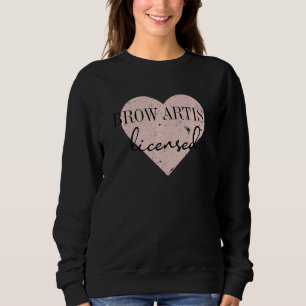 Sudadera Artista con licencia de artista de fila