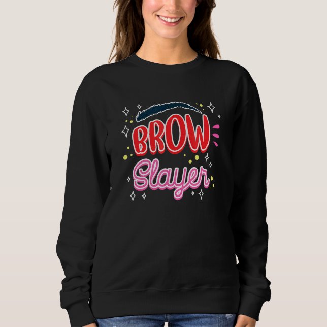 Sudadera Artista de cejas (Anverso)