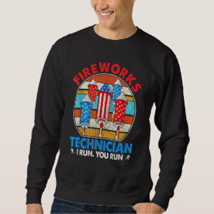 Sudadera Artista De Fuegos Artificiales Que Dirijo, Usa 4 D