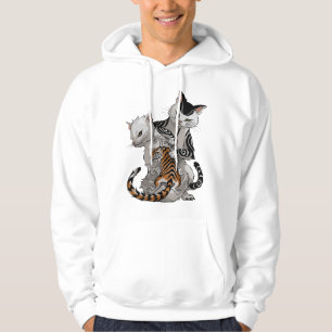 Sudadera Artista de gatos Irezumi con tatuaje japonés tradi