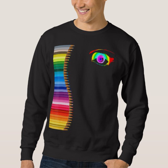 Sudadera Artista de lápiz (Anverso)