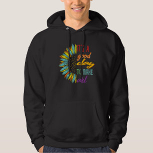 Sudadera Artista Es un buen día para dar instrucciones de p