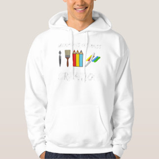 Sudadera Artista gracioso de Armas de Creación Masiva despl