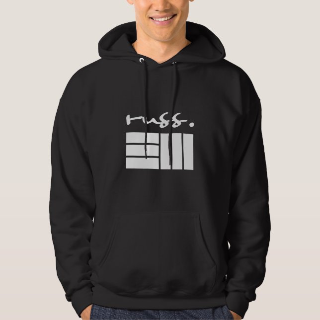 Sudadera artista ruso diemon de hip hop personalizado de mú (Anverso)