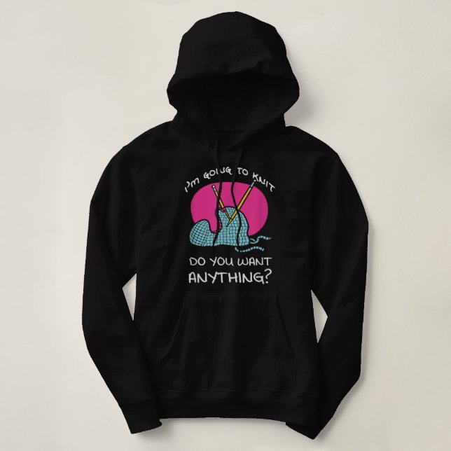 Sudadera Artistas de Fibra de Artesanías Yarn de punto - Di (Diseño del anverso)