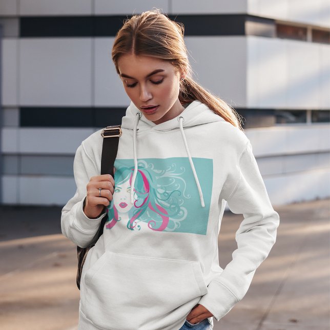 Sudadera Artistic Woman Illustration (Subido por el creador)