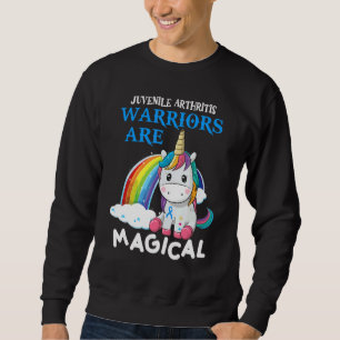 Sudadera Artritis Juvenil Sensibilización Magia Unicornio A