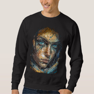 Sudadera Artwork Fantasy Portrait of a Beautiful Woman with