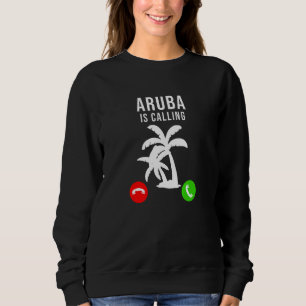 Sudadera Aruba llama a vacaciones vacaciones vacaciones de 