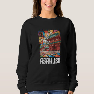 Sudadera Asakusa Tokio Japón Kanji Viaje Recuerdo Anime Ot