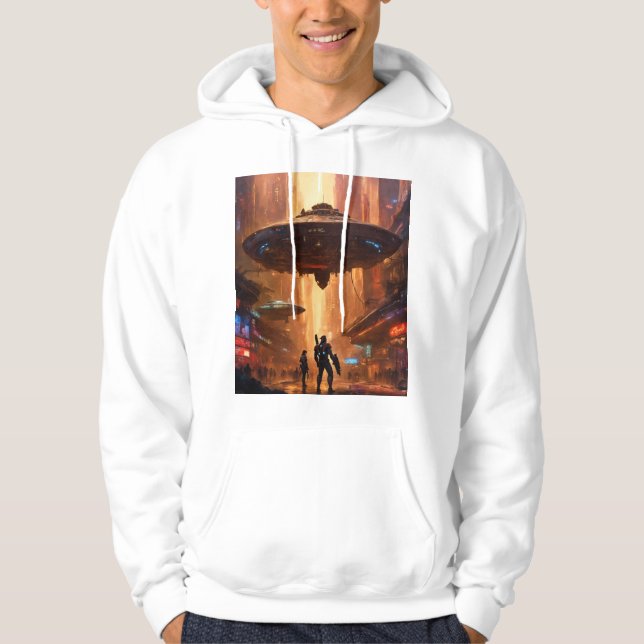 Sudadera "Asamblea de los Vengadores: Camiseta del Escuadró (Anverso)