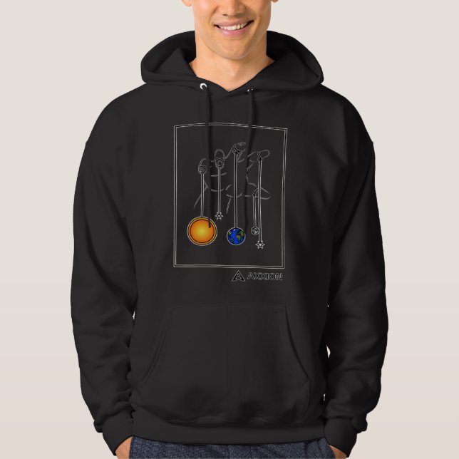 Sudadera Ascendancy Axxion Abstract Planets Solar System Sp (Anverso)