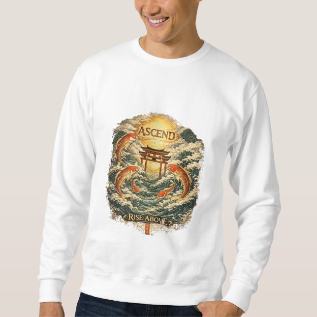 Sudadera Ascender Elevándose Por Encima (Anverso)