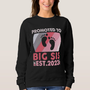 Sudadera Ascendida a Hermana Mayor 2023 Adorable Voy a Ser 