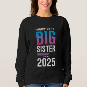 Sudadera Ascendida a Hermana Mayor 2025 Voy a ser una Herma