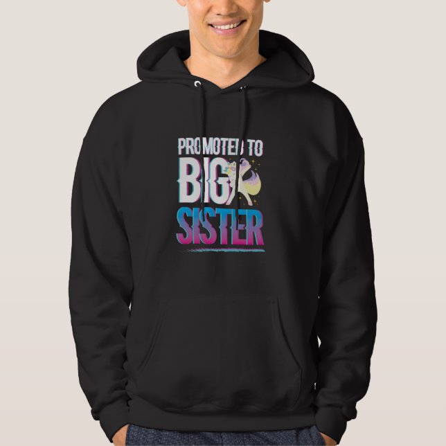 Sudadera Ascendida a Hermana Mayor 2025 Voy a ser una Herma (Anverso)