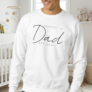 Sudadera Ascendido a Diseño de Escritura Familiar Acogedor 