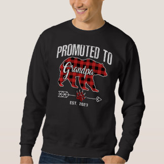 Sudadera Ascendido Al Abuelo 2023 De Pajama Red Plaid Bu