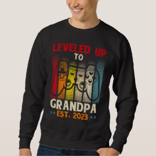 Sudadera Ascendido Al Abuelo 2023 Hasta El Embarazo 2