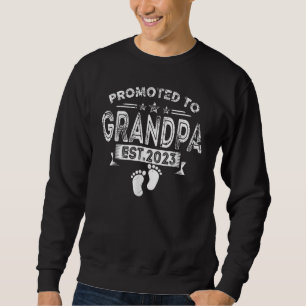 Sudadera Ascendido Al Abuelo 2023 Por Primera Vez