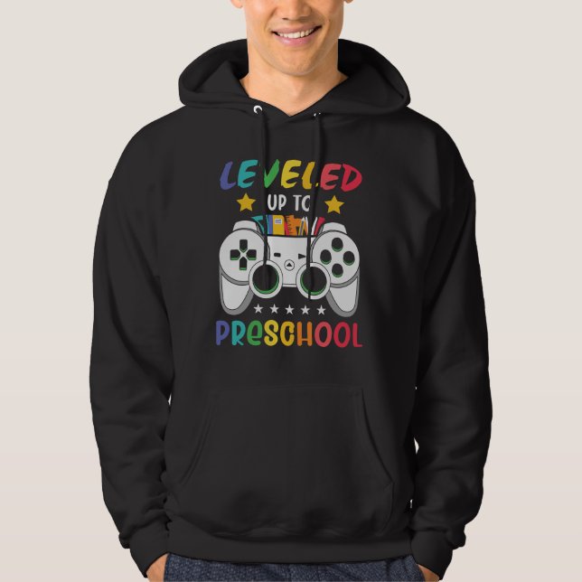 Sudadera Ascendió a la escuela preescolar Regalo de videoju (Anverso)