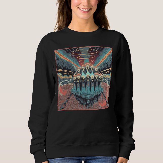 Sudadera Ascensión de los profetas enlazados (Anverso)