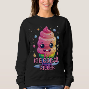 Sudadera Asesino de helados enojado Gangster de helados