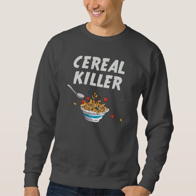 Sudadera Asesino del cereal de desayuno (Anverso)