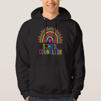 Sudadera Asesora Escolar Agradeciendo El Arcoiris De Nuevo