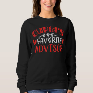Sudadera Asesora favorita de Cupid S Romance Parejas Hombre