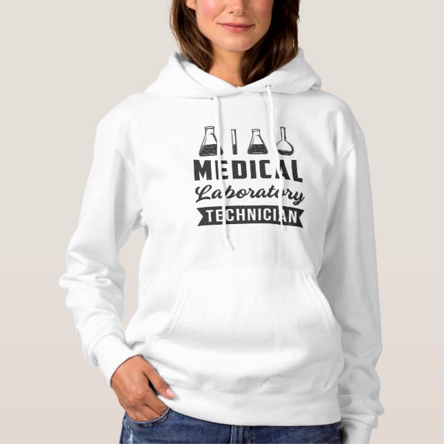 Sudadera Asesoramiento técnico de laboratorio médico Funny  (Anverso)