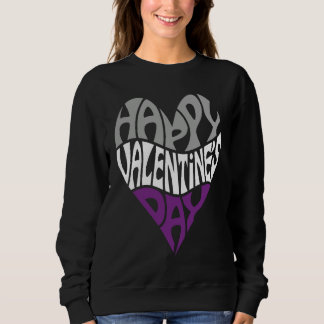 Sudadera Asexual Ace Pride Valentine's Day LGBTQ LGBT
