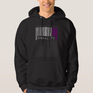 Sudadera Asexual Barcode Pride Equality Cute Ace Aesthetic 