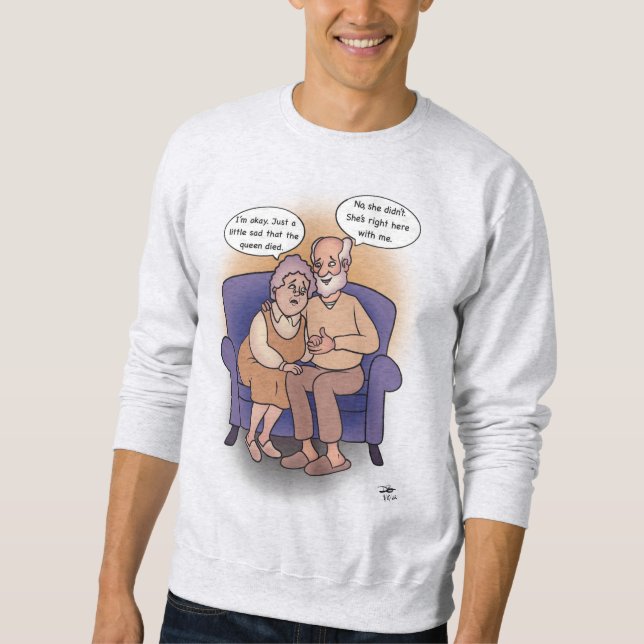 Sudadera ash de mi Reina (Anverso)