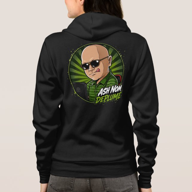Sudadera Ash Nom DePlume Cremallera (Reverso)