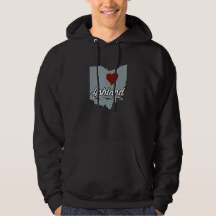 Sudadera ASHLAND Ohio OH Ciudad Estado EE. UU. Recuerdo A